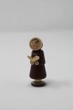 Miniaturfigur Alpenkind mit Buch, Padouk Höhe 4 cm