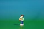Miniatur Zwergenserie-Spielzeugmacher Höhe ca 4,5 cm