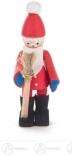 Miniatur Winterkind Weihnachtsmann Höhe ca 4,5 cm
