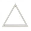 Schwibbogen Beleuchtetes Dreieck weiß mit LED Band 12V/Trafo 100-240V BxHxT 40x35x6cm