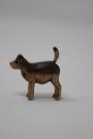 Miniaturfigur Hund Höhe 2 cm