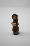 Miniaturfigur Alpenkind mit Buch, Zebrano Höhe 4 cm