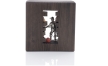 Miniaturbergwerk - Kumpel aus Zinn mit Bohrhammer im Stollen mit Zinnader - Ansicht Hinten - Hergestellt in einem kleinen Familienbetrieb