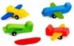 Holzspielzeug Bunte SINA-Flieger von SINA Spielzeug GmbH, farbenfrohe kleine Holzflugzeuge in Gelb,