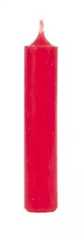 Pyramidenkerzen – leuchtend rot, traditionell und handgefertigt, passend für Kerzenhalter Ø 14 mm – 