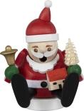Räucherfigur mini Weihnachtsmann Höhe 8cm