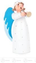 Engel mit Trompete stehend H&ouml;he ca 7 cm