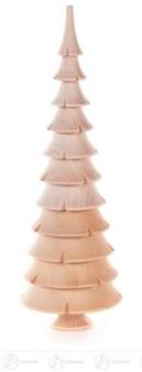 Spanbaum – zeitlos schlicht mit natürlichem Finish, handgearbeitet – H = 21 cm