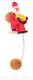 Spielzeug Schaukelweihnachtsmann klein Höhe ca 10 cm