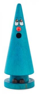 Räucherfigur – filigrane Mini-Ziege mit liebevollen Details, naturfarben – H = 9 cm