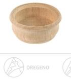 Ersatzteile & Bastelbedarf Holztülle für Teelichter Breite x Höhe x Tiefe 5,3 cmx2,3 cmx5,3 cm