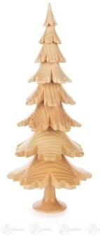 Spanbaum – naturbelassen mit eleganter Maserung, zeitlos und harmonisch – BxHxT = 10 x 24,5 x 10 cm