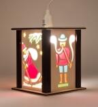 Laterne Nussknacker, klein BxHxT 130x155x130mm