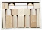 Holzspielzeug Baukasten große Blöcke natur BxHxT 26,5x18,5x4,5cm