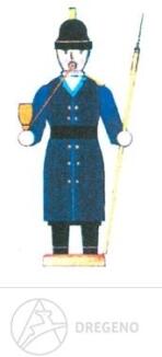 Ersatzteile & Bastelbedarf Bastelsatz Rauchmann Feuerwehrmann Höhe ca 20 cm