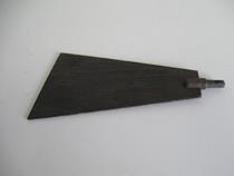 Pyramidenflügel – edles Ersatzteil aus Mooreiche, passend für Pyramide Nr. 70066 – BxHxT = 12 x 12 x