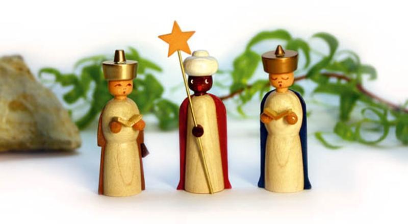 Miniaturfiguren &ndash; Sterns&auml;nger farbig &ndash; Gr&ouml;&szlig;e ca. 7cm