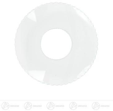 Ersatzteil – Lichtmanschette aus Glas, passend für Kerzenhalter ø 2,3 cm, zeitlos weiß – BxHxT = 6,5