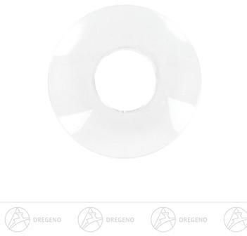 Ersatzteil – Lichtmanschette aus weißem Glas, passend für Kerzen Ø 1,5 cm, ideal für Schwibbögen und