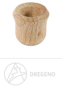 Ersatzteile & Bastelbedarf Holztülle Glockenform 100 Stück Breite x Höhe x Tiefe 2,4 cmx2,4 cmx2,4