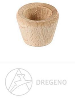 Ersatzteile & Bastelbedarf Holztülle für Messingtülle 50 Stück Breite x Höhe x Tiefe 2,2 cmx1,6