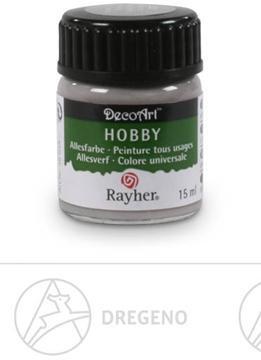 Ersatzteile & Bastelbedarf Allesfarbe grau 15 ml