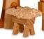 Miniaturfigur – Kind in Krippe naturbelassen – Größe ca. 2cm