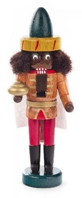 Nussknacker – traditioneller Balthasar in braun-roter Uniform, detailreich und stilvoll – BxHxT = 5 