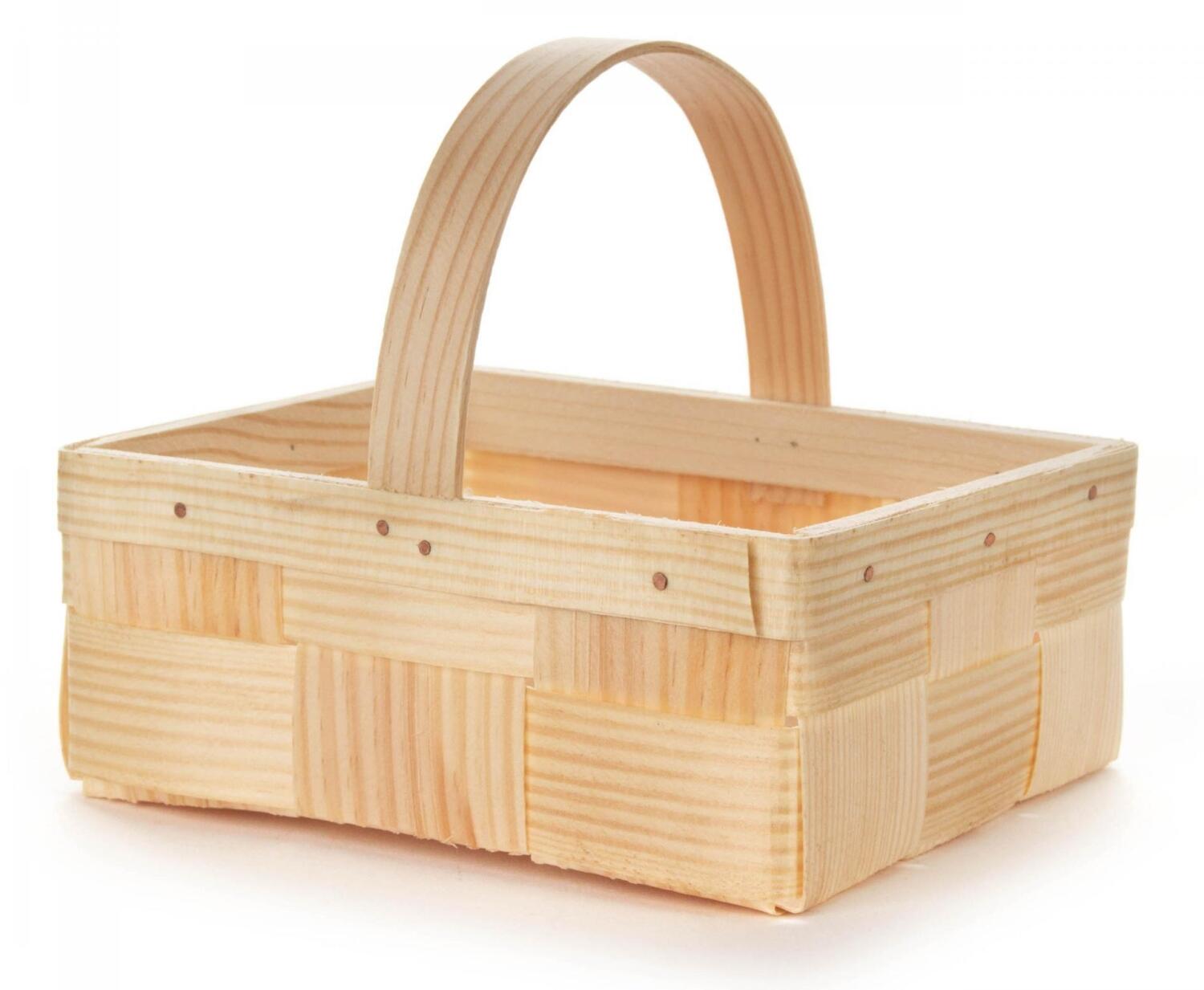 Holzkorb Mit Henkel
