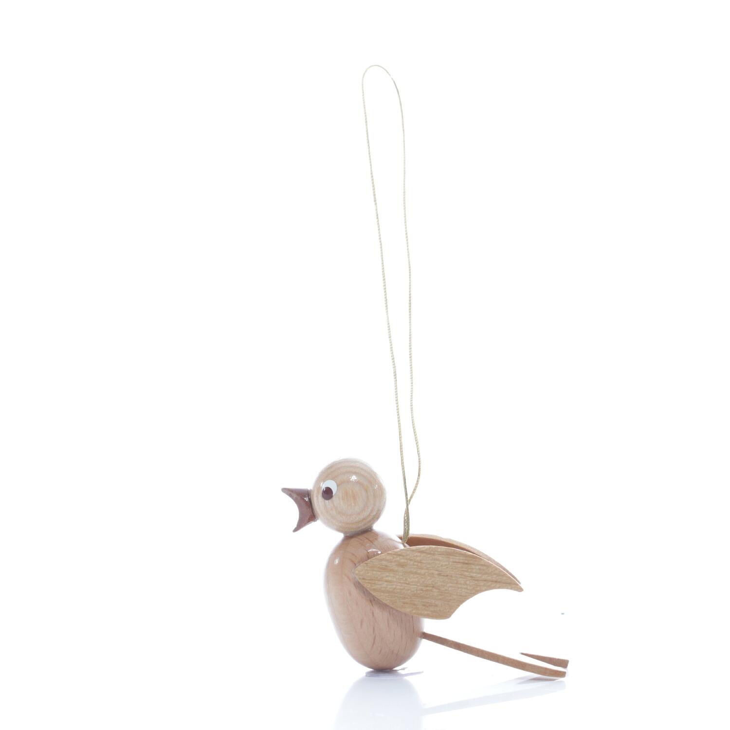 Strauchbehang - Singvogel Natur zum hängen - HxBxT 4x2x6cm