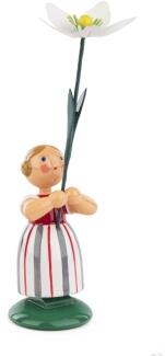 Blumenmädchen mit Christrose Höhe 12cm