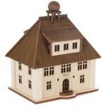 Lichterhaus Rathaus OHNE Leuchtmittel Höhe 95mm