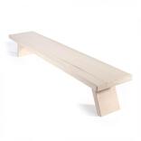 Fensterbank Schwibbogenbank, natur BxHxT 60x11x13cm