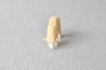 Reifentier – filigranes Schaf fressend, naturbelassen und detailreich – HxB = 3 x 2 cm