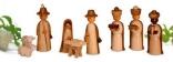Miniaturfiguren Christi Geburt natur HxBxT 6x2,5x1,5cm
