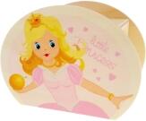 Spardose – liebevoll bunt bemaltes Prinzessin-Motiv mit Krone – BxHxT 6,5 x 8,5 x 11,5 cm