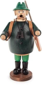 Räuchermann Förster mit Gewehr BxHxT 10,5x20x10,5cm