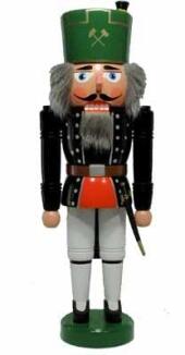 Nussknacker – Bergmann große Holzfigur, handbemalt – Höhe ca. 42 cm