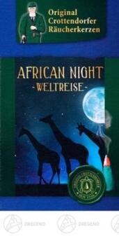 Räucherkerzen Crottendorfer Weltreise African Night Inhalt 20 Stück