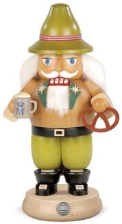 Nussknacker – Bayer mit Brezel und Maßkrug naturbelassen – BxH 13 x 23 cm