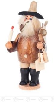 Räuchermann Holzwarenhändler Breite x Höhe x Tiefe 11 cmx25 cmx14 cm