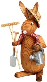 Osterfigur - Osterhase Gärtner mit Gießkanne - BxHxT 9x20x9cm