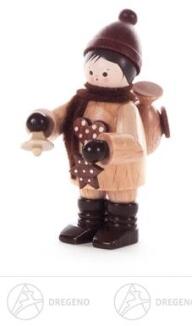 Weihnachtliche Miniatur Pfefferkuchenkind Breite x Höhe x Tiefe 3,5 cmx5,5 cmx4 cm