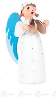 Engel mit Becken, stehend Höhe ca 7 cm