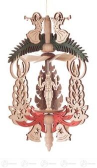 Baumschmuck Wärmespiel WeihnachtenEngelKerze/Eng Bergmann, Räuchermann, zum Hängen Breite x Höhe x