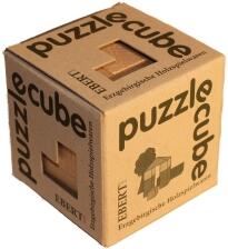 Holzspielzeug Holzpuzzle cube natur BxHxT 5x5x5cm