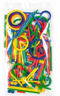 Holzspielzeug - Legetäfelchen Kennlernpackung 2 - LxBxH 170x300x20mm