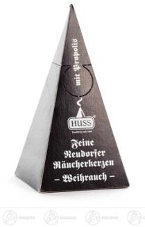 Räucherkerzen – wohltuend aromatisch mit Propolis, handgefertigt und vielseitig passend – BxHxT = 6 