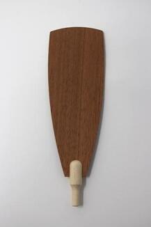 Ersatzteil – filigranes Flügelblatt für Weihnachtspyramiden 10384 & 10385, Hartholz, natur – BxL =