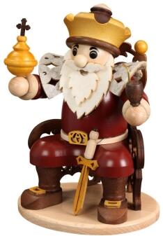 Räucherfigur - König mit Zepter - Höhe 21cm